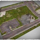 Terrain Mat Mousepad - Walking Dead Town - 120x180 pas cher