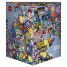 Puzzle - Masquerade de Sven Hartmann - 1000 Pièces pas cher