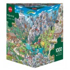 Puzzle - Alpine Fun de Birgit Tanck - 1000 Pièces pas cher