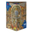 Puzzle - Curiosity Cabinet de Mattias Adolfsson - 1500 Pièces pas cher