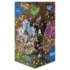 Puzzle - The Kiss de Guillermo Mordillo - 2000 Pièces pas cher