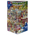 Puzzle - Flea Market de Christop Schöne - 2000 Pièces pas cher