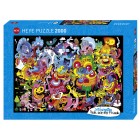 Puzzle - New Psychedoodlic de Jon Burgerman - 2000 Pièces pas cher
