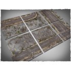 Terrain Tiles Set - PVC - Walking Dead City - 120x180 pas cher