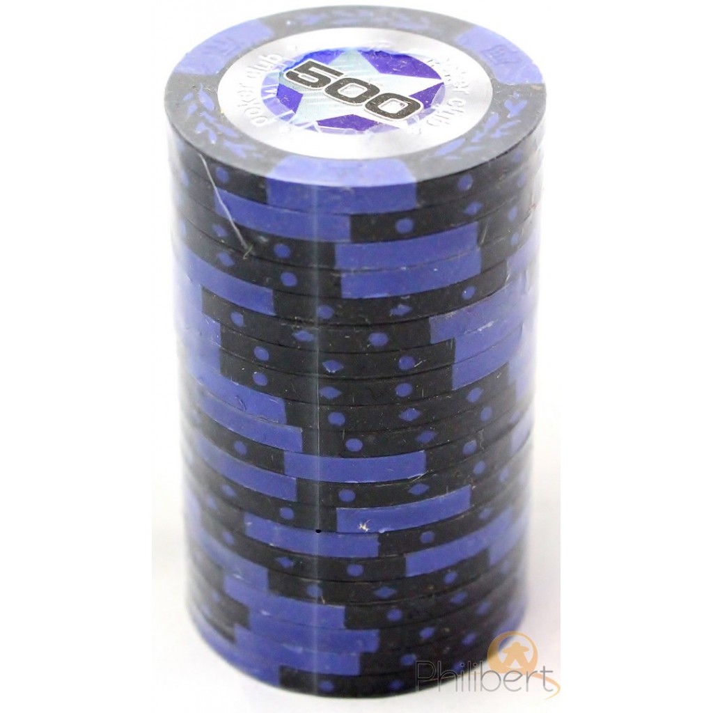 Poker jeton valeur