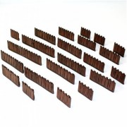 Village Wooden Fencing pas cher