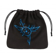 Galactic Black & Blue Dice Bag pas cher