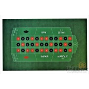 Tapis Roulette - 130x80cm pas cher