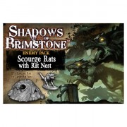 Shadows of Brimstone - Scourge Rats - Rats Nest Enemy Set pas cher