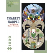 Puzzle - The Califorinia Desert Mountains de Charley Harper - 1000 Pièces pas cher