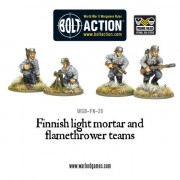 Bolt Action - Finnish Light Mortar & Flame Thrower pas cher