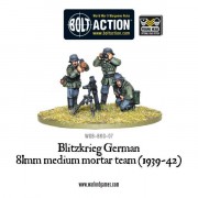 Bolt Action - Blitzkrieg German 81mm Medium Mortar Team (1939-42) pas cher