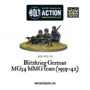 Bolt Action - Blitzkrieg German MG34MMG Team (1939-42) pas cher