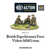 Bolt Action - BEF Vickers MMG Team (1939-40) pas cher