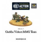 Bolt Action - Gurkha Vickers MMG Team pas cher