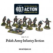 Bolt Action - Polish Army Infantry Section pas cher