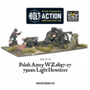 Bolt Action - Polish Army 75mm Light Artillery pas cher