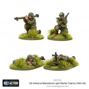 Bolt Action - US Airborne Bazooka & Light Mortar Teams (1944-45) pas cher