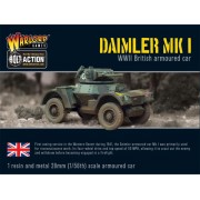 Bolt Action - Daimler Armoured Car Mk 1 pas cher