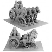 Persian General in Four-Horsed Chariot pas cher