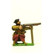 16-17th Century Polish: Musketeer with Rest, firing pas cher