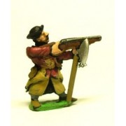 16-17th Century Polish: Arquebusier with 2 Handed Axe, firing pas cher