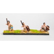 Cuachic in Breechclout with Sword and Shield pas cher