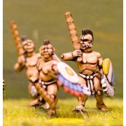 Cuachic in Breechclout with Sword, Javelin and Shield pas cher