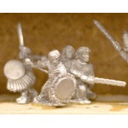 Suit Wearers with Assorted Weapons & Shield pas cher