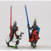 Polish 1350-1480: Mounted Knights, 1380-1440AD in Jupon & Helmetson Barded Horse pas cher
