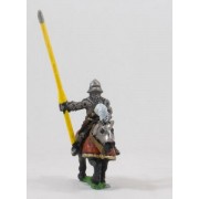 Polish 1350-1480: Mounted Knight 1400-1480 in Plate Armour, shieldless, on Armoured Horse pas cher