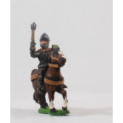 Serbian Empire: Knights 1350-1450 in Quilted Jacket with Mace & Shield on Unarmoured Horse pas cher