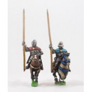 Generic Eastern European: Mounted Standard Bearers in Plate Armour, on Unarmoured Horse pas cher