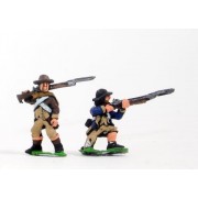 AWI American: Infantry in ragged and torn uniforms pas cher