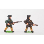 Seven Years War British in Canada: Militia in assorted dress and poses pas cher