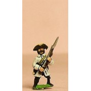 Seven Years War French: Grenadier advancing in Tricorne pas cher
