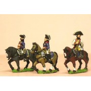 Seven Years War Prussian: Command: Mounted General and Staff Officers pas cher