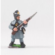 British 1814-15: Line or Flank Coy in Greatcoat at the ready pas cher