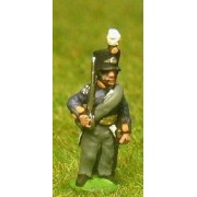 Dutch Belgian 1814-15: Command: Dutch Officer, Standard Bearer & Drummer pas cher