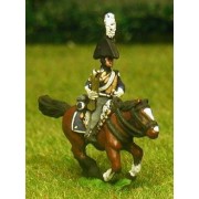 Dutch Belgian 1814-15: Command: Carabinier Officer, Standard Bearer and Trumpeter pas cher