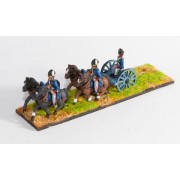 British: Limber with seated gunner, four horses & two drivers pas cher