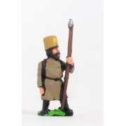 Russian: Militia in Greatcoat & Felt Hat with Pike pas cher