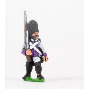 Early Spanish Infantry: Grenadier in Long Coat & Bicorne with Musket upright, advancing pas cher