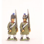 French: Line Fusilier in Greatcoat, advancing pas cher