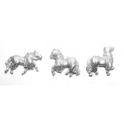 Medieval Dead: Barded Horses pas cher