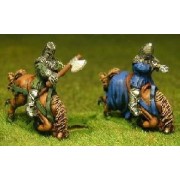 Medieval Wounded: Wounded Knights on falling horses, 1200-1300 approx pas cher