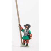 European Armies: Heavy Pikemen in Hats with pike upright pas cher