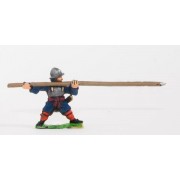 European Armies: Heavy Pikeman in Helmets with pike forward pas cher