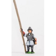 European Armies: Heavy Pikeman in Helmets with pike upright pas cher