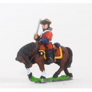 European Armies: Dragoons in Tricorne with drawn Sword pas cher
